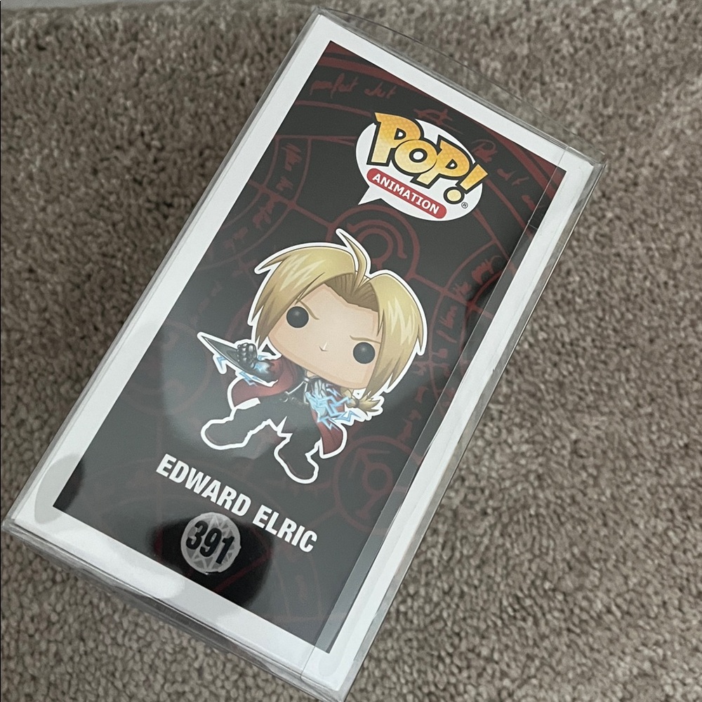 Funko Pop! Animation Fullmetal Alchemist Edward Elric Figure #391 - Picture 4 of 5